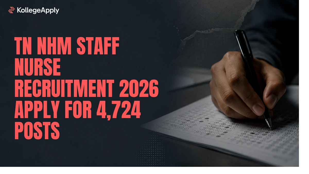 TN NHM Staff Nurse Recruitment 2026 Apply for 4,724 Posts     