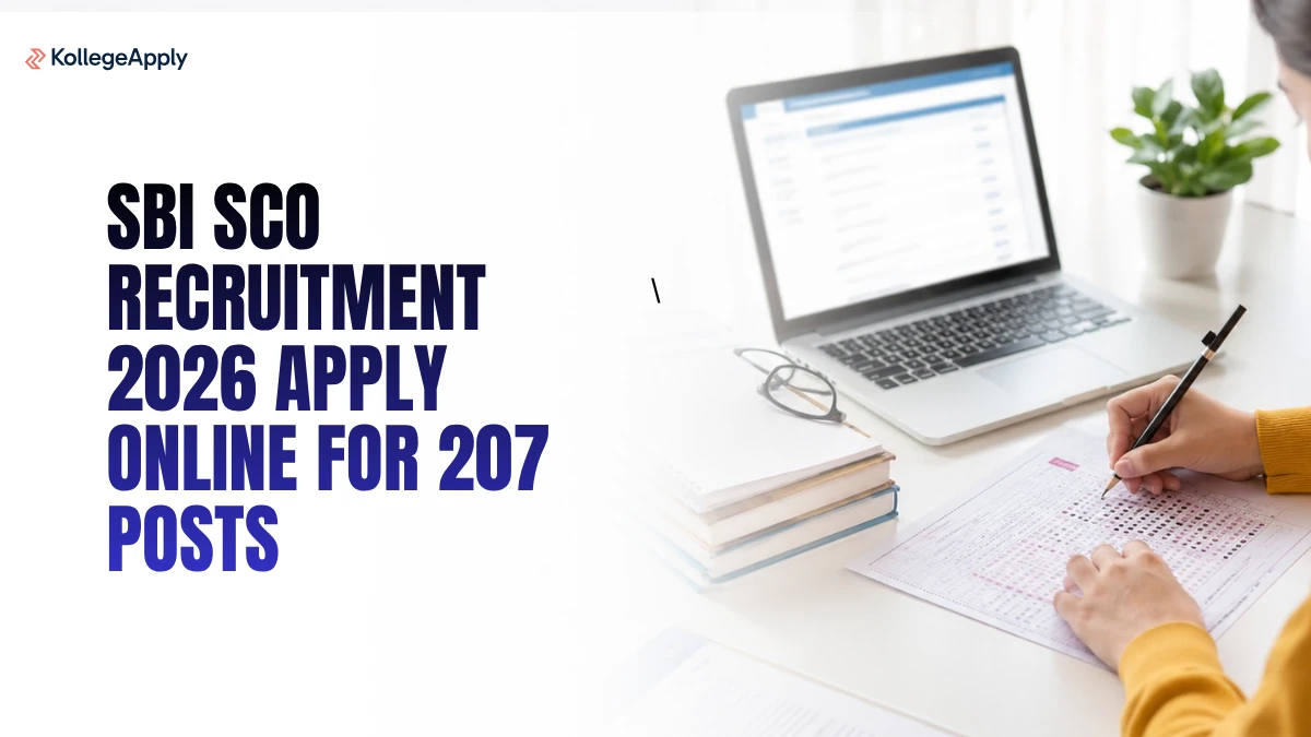 SBI SCO Recruitment 2026 Apply Online for 207 Posts                