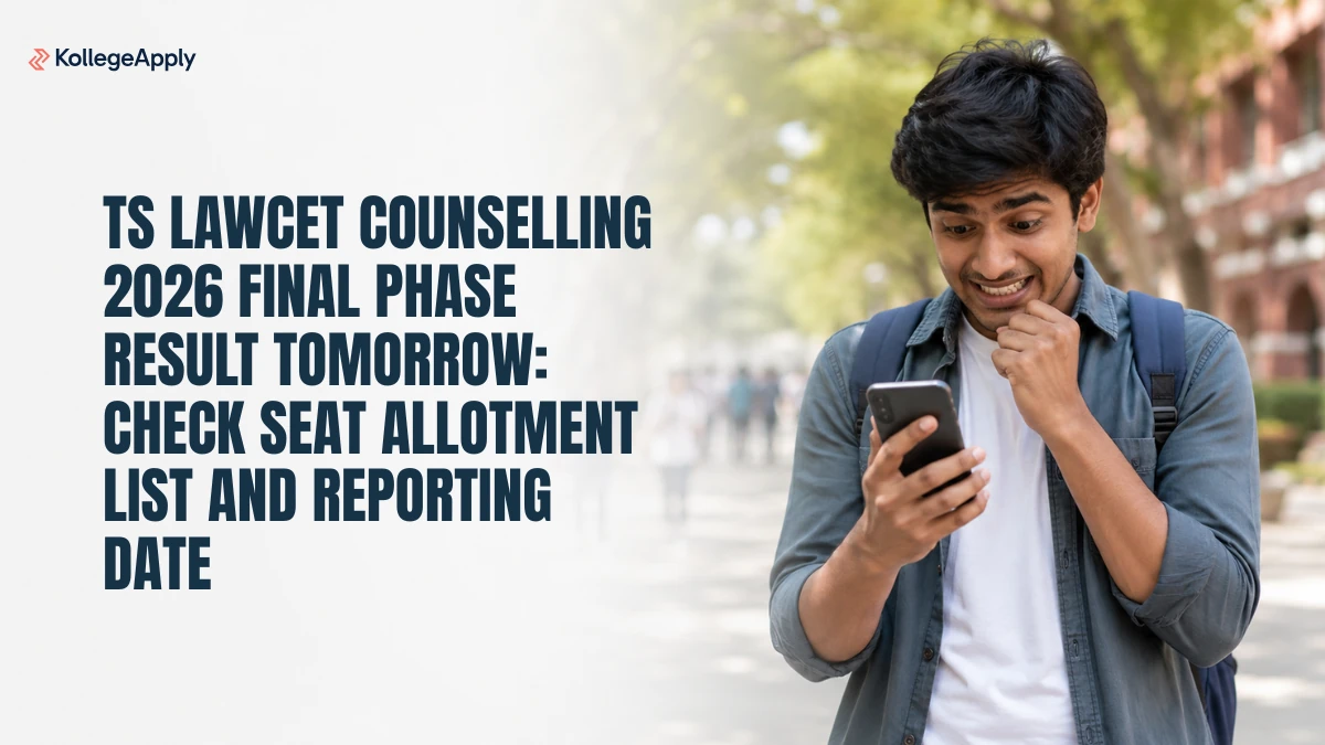 TS LAWCET Counselling 2026:  Final Phase Result, Selection List