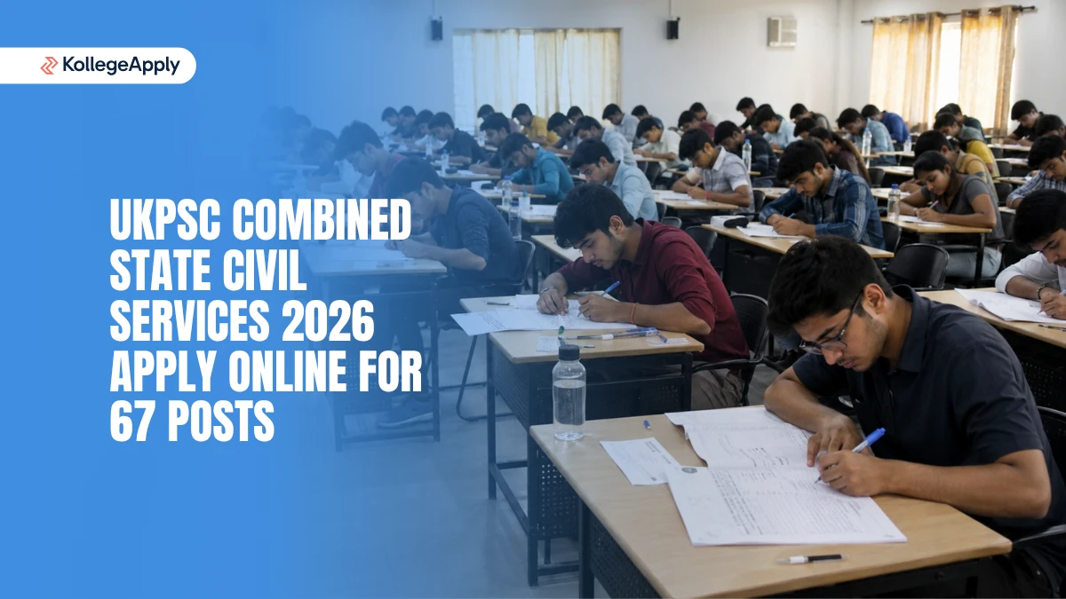 UKPSC Combined State Civil Services 2026 Apply Online for 67 Posts
