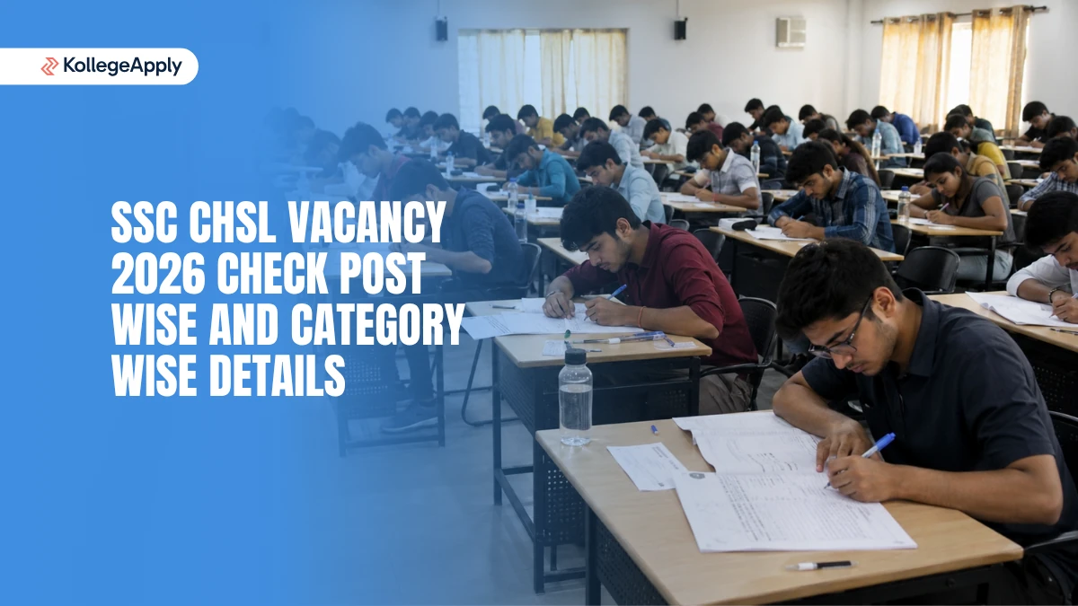SSC CHSL Vacancy 2026 Check Post Wise and Category Wise Details
