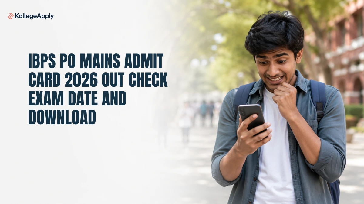 IBPS PO Mains Admit Card 2026 Out Check Exam Date and Download
