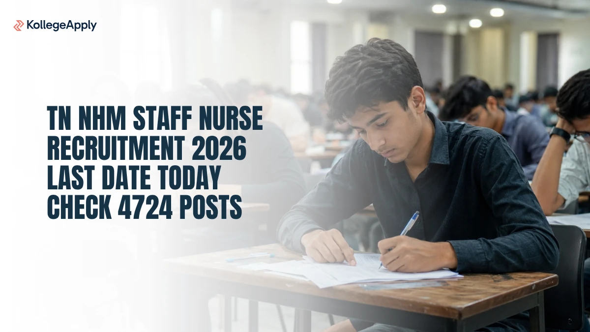 TN NHM Staff Nurse Recruitment 2026 Last Date Today!                   

