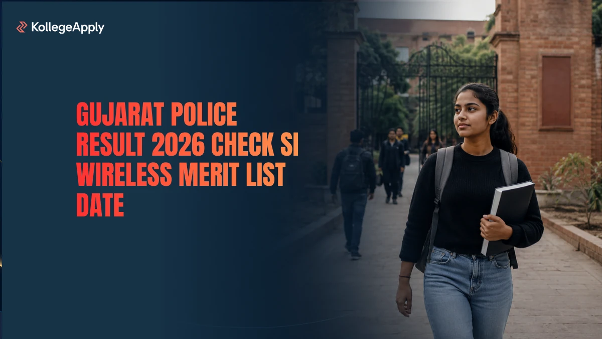 Gujarat Police Result 2026 Check SI Wireless Merit List Date