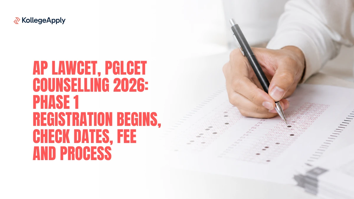 AP LAWCET PGLCET Counselling 2026: Dates, Fee, Process      
