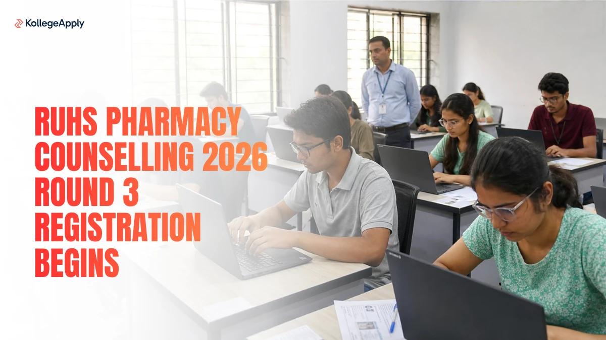 RUHS Pharmacy Counselling 2026: Round 3 Dates, Fees, Allotment Here