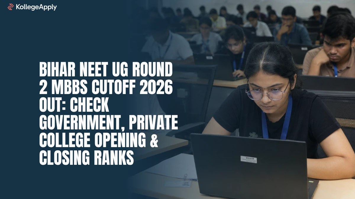 Bihar NEET UG Round 2 MBBS Cutoff 2026:  PDF Download        
