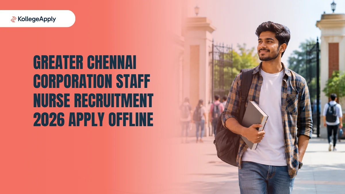 Greater Chennai Corporation Staff Nurse                     