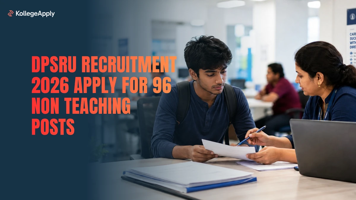 DPSRU Recruitment 2026 Apply for 96 Non Teaching Posts              