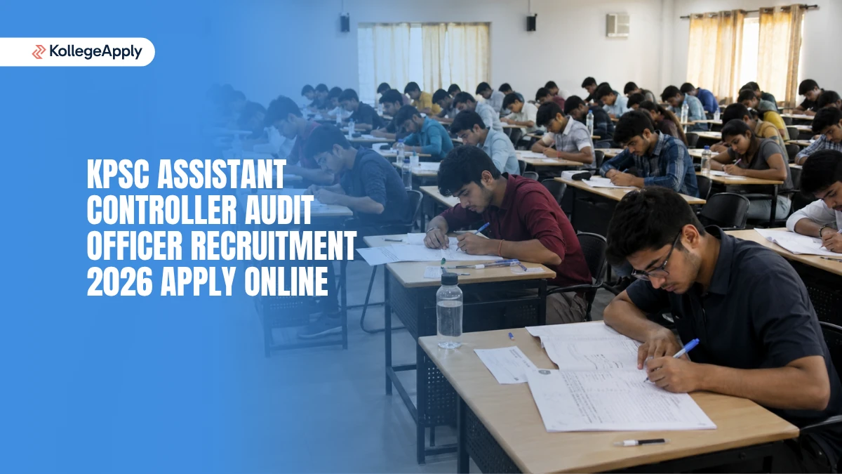KPSC Assistant Controller Audit Officer Recruitment 2026 Apply Online