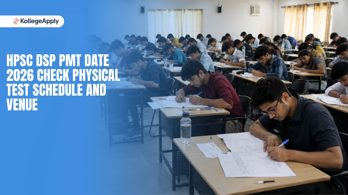 HPSC DSP PMT Date 2026 Check Physical Test Schedule and Venue