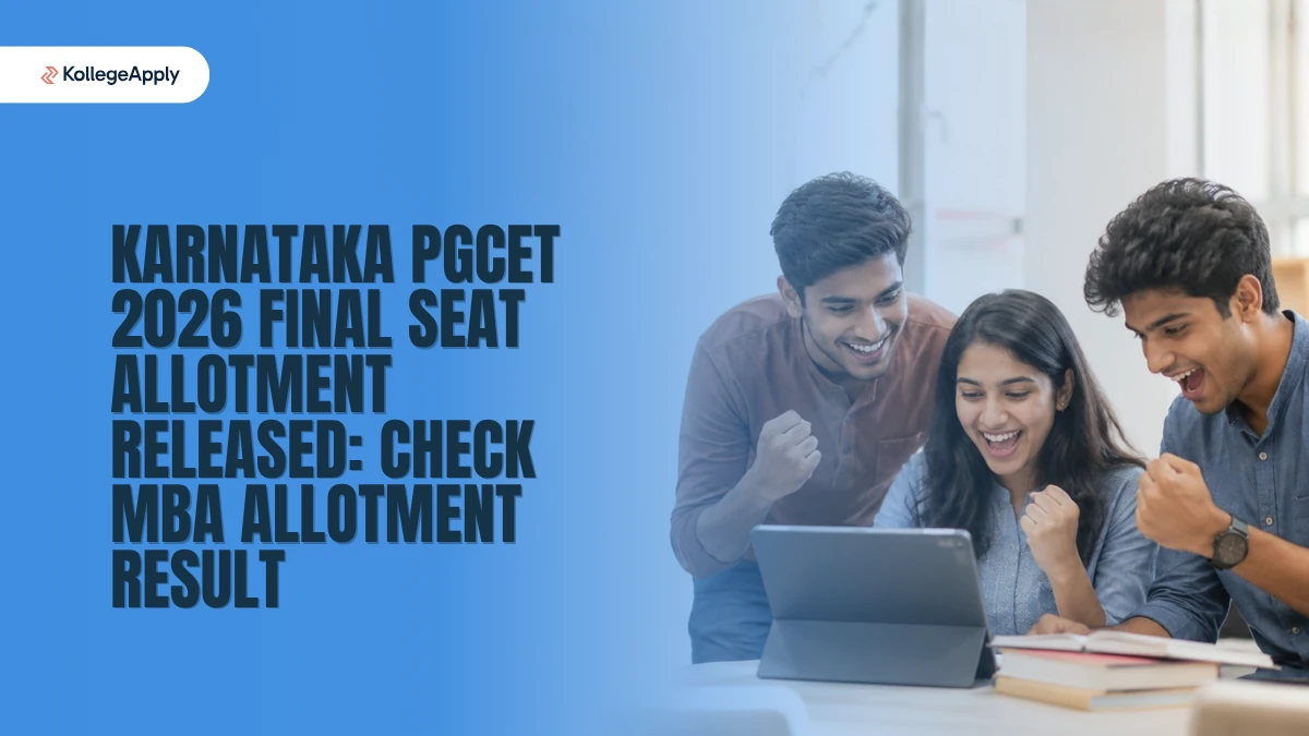Karnataka PGCET 2026: Final Seat Allotment Result Out            