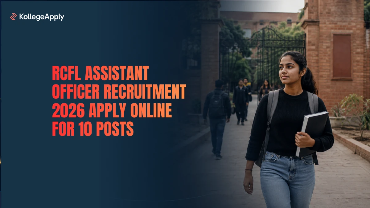 RCFL Assistant Officer Recruitment 2026 Apply Online for 10 Posts