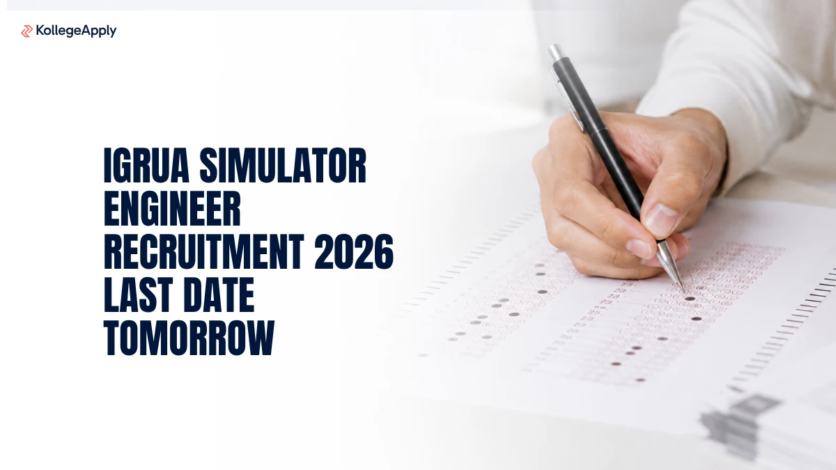 IGRUA Simulator Engineer Recruitment 2026 Last Date Tomorrow 