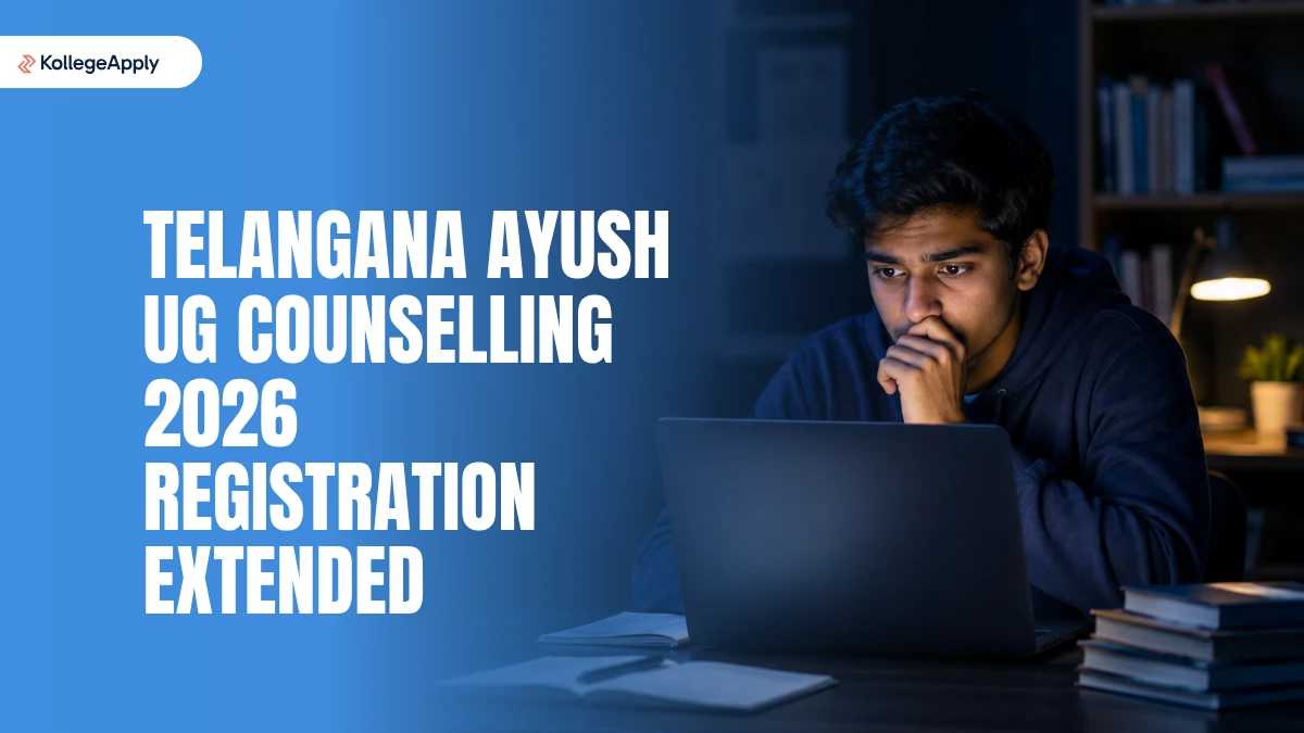 Telangana AYUSH Counselling 2026: Registration Extended         