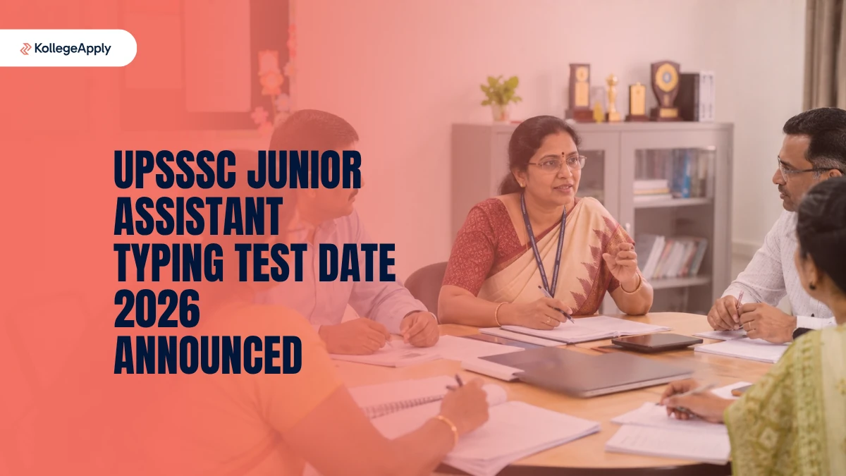 UPSSSC Junior Assistant Typing Test Date 2026: Dates Announced 
