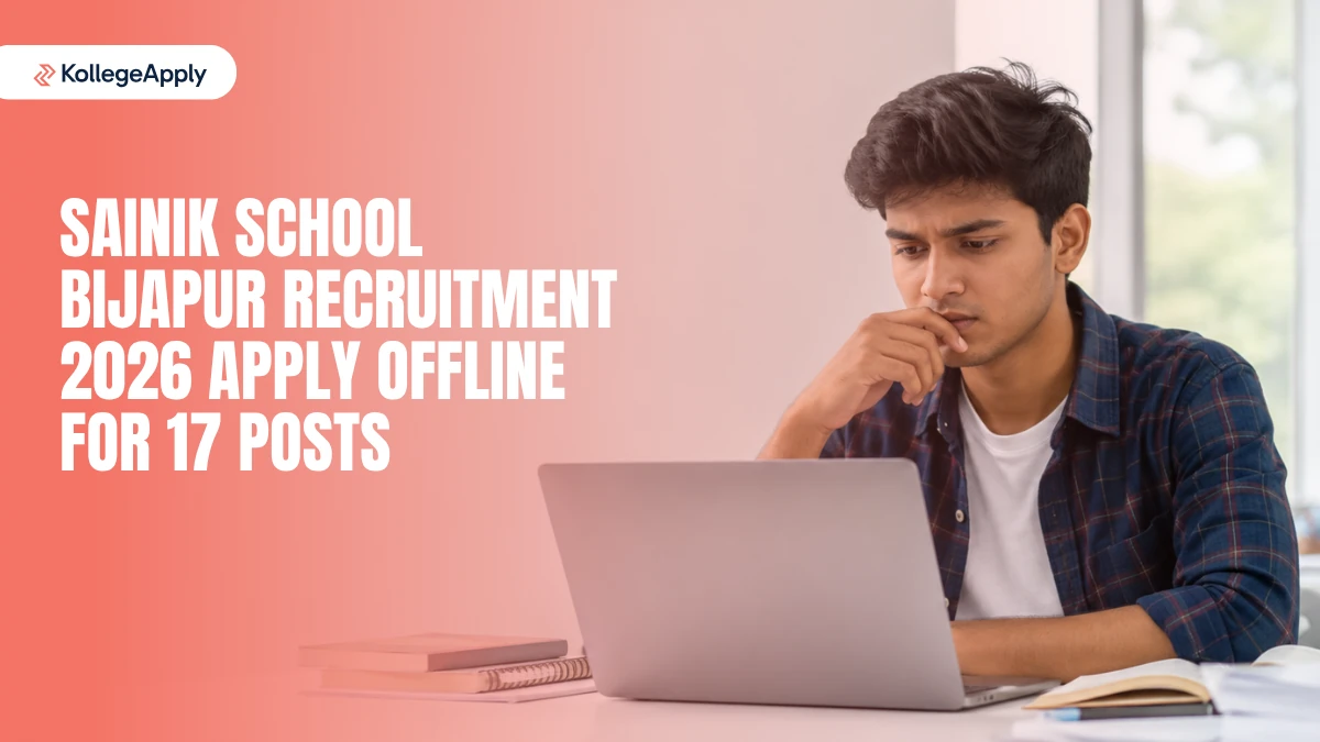 Sainik School Bijapur Recruitment 2026 Apply Offline for 17 Posts