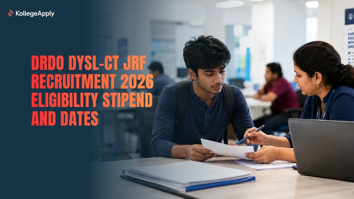 DRDO DYSL-CT JRF Recruitment 2026                 
         