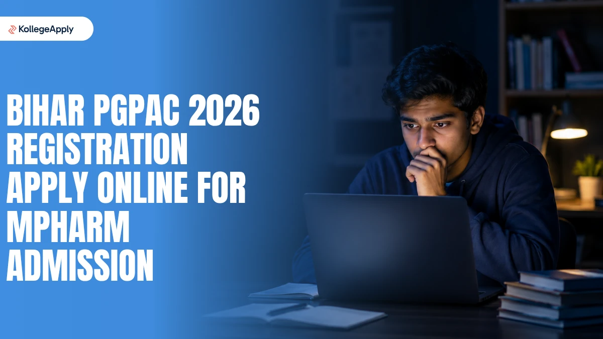 Bihar PGPAC 2026 Registration Apply Online for MPharm Admission