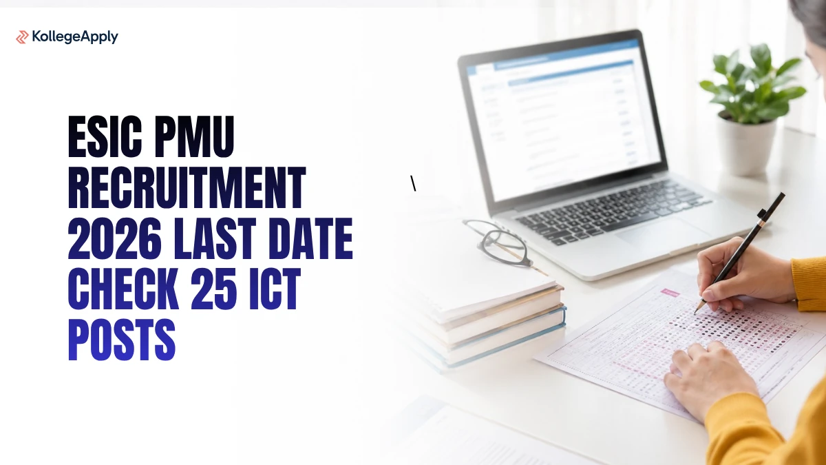 ESIC PMU Recruitment 2026 Last Date Check 25 ICT Posts       