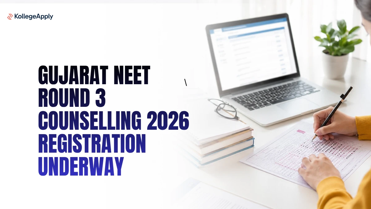 Gujarat NEET Round 3 Counselling 2026: Registration Underway, know PIN Details