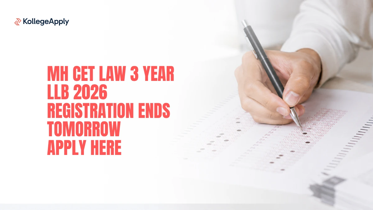 MH CET Law 3 Year LLB 2026: Round 4 Registration Last Date Tomorrow