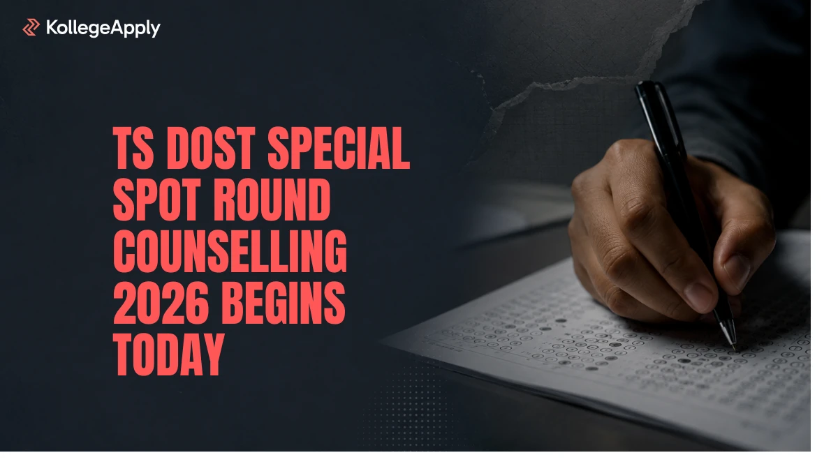 TS DOST Special Spot Round Counselling 2026 Begins, Dates and Details
