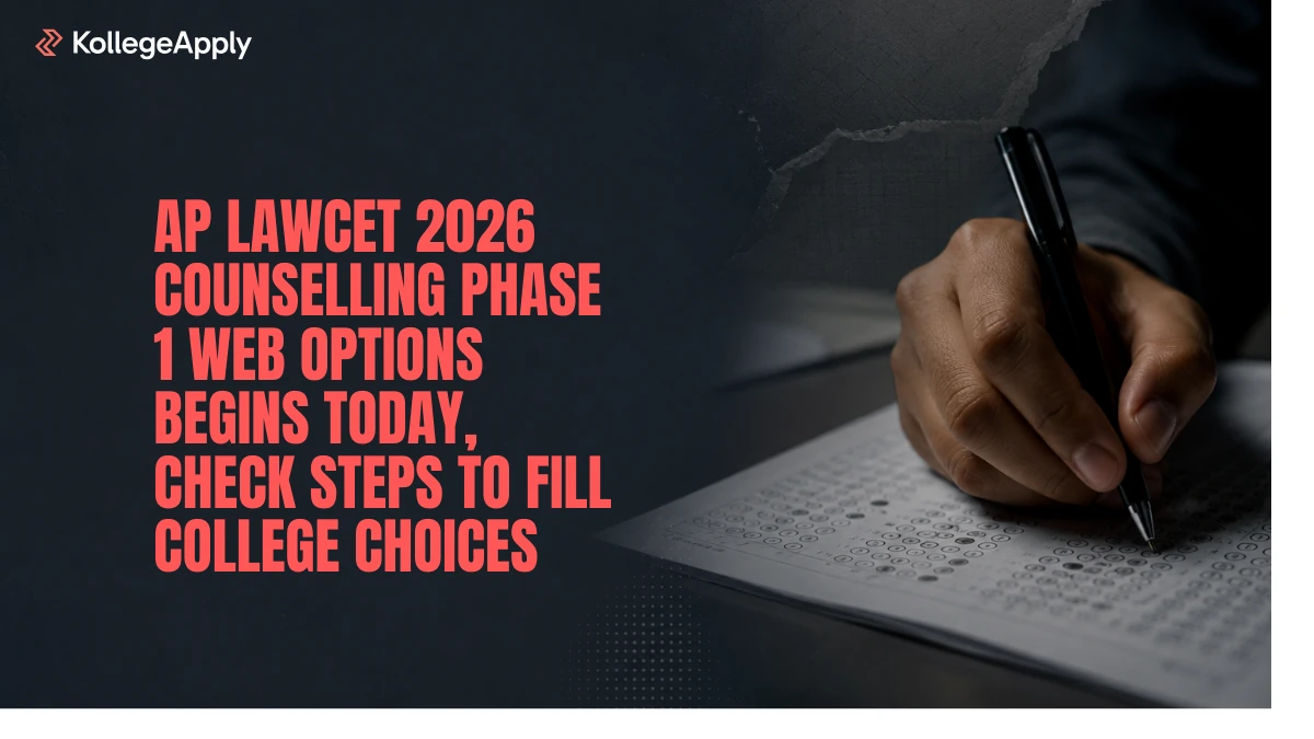 AP LAWCET 2026 Counselling: Phase 1 Web Options Begins Today