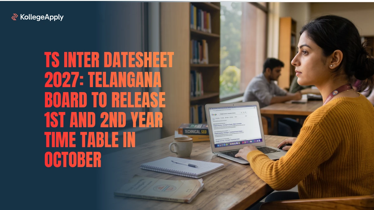TS Inter Datesheet 2027: Check 1st and 2nd Year Exam Dates   