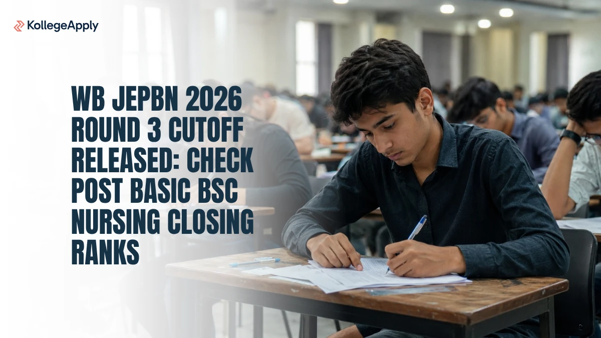 WB JEPBN 2026 Round 3 Cutoff Released, Check Closing Ranks Online