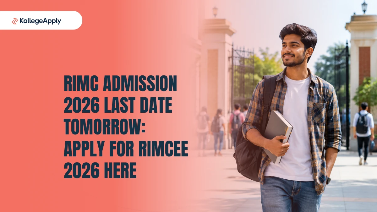RIMC Admission 2026 Last Date Tomorrow, Apply Here          