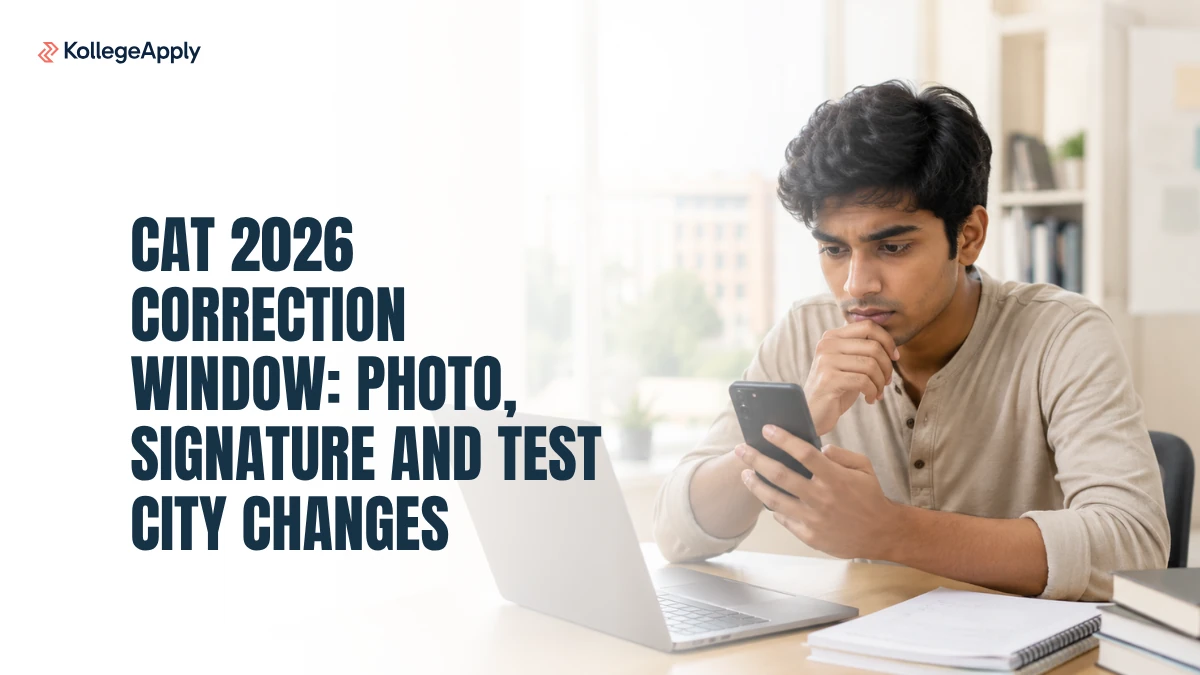 CAT 2026 Correction Window: Check Dates, Editable Fields and Edit Process