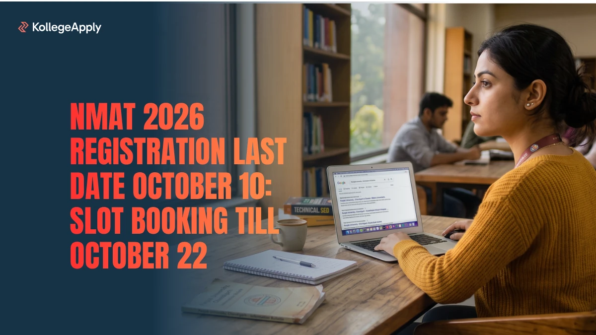 NMAT Registration 2026: Know  Last Date, Slot Booking, Exam Dates   