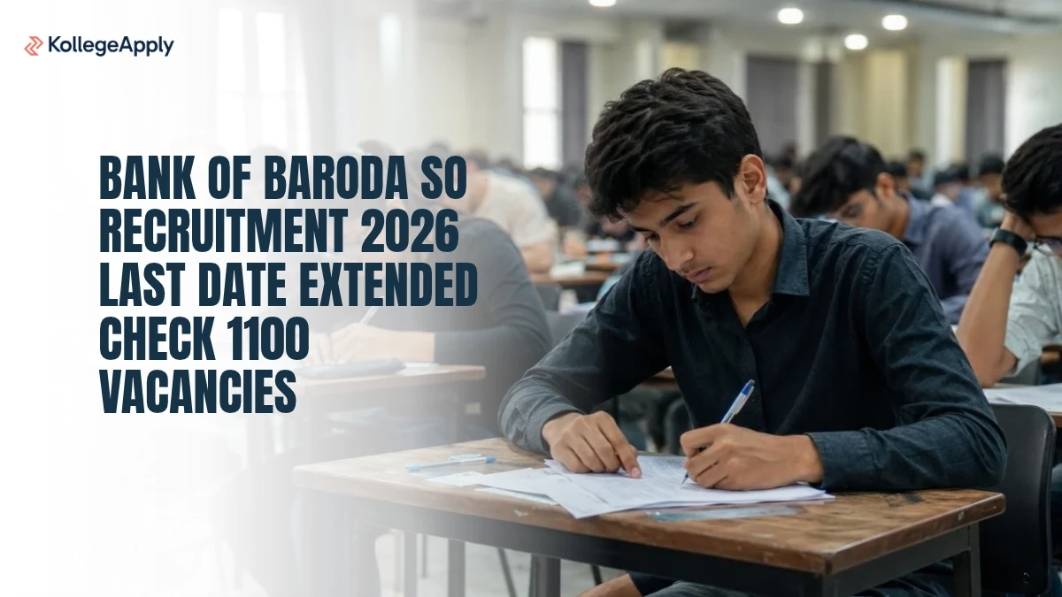 Bank of Baroda SO Recruitment 2026 Last Date Extended                        