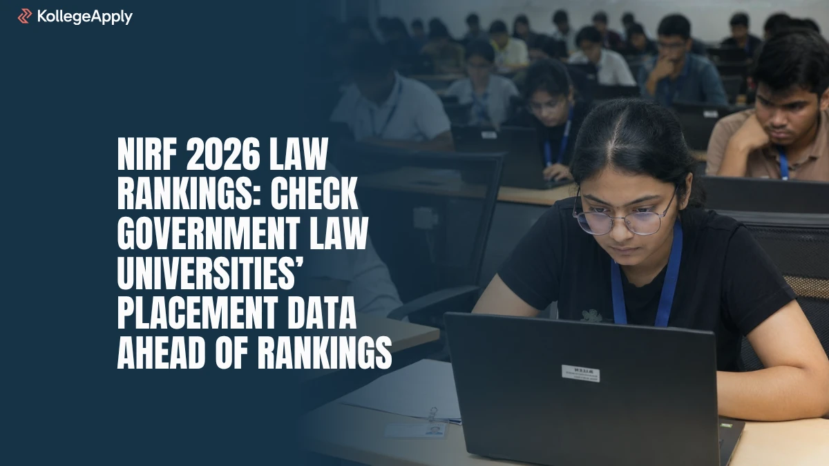 NIRF 2026 Law Rankings: Placement Data of Government Law Universities
