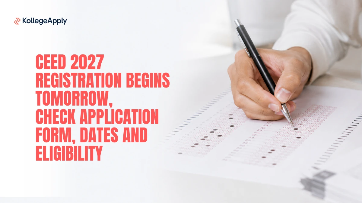 CEED 2027: Registration Begins Tomorrow, Check Form, Dates and Fee