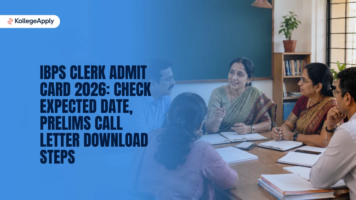 IBPS Clerk Admit Card 2026 Expected by October 5, Check Call Letter Details