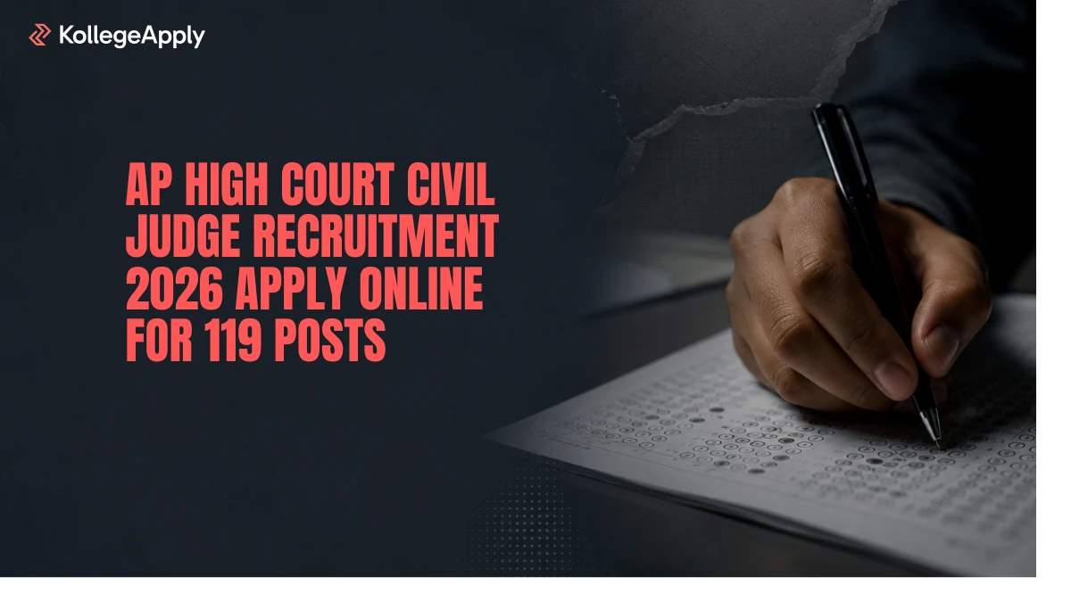 AP High Court Civil Judge Recruitment 2026 Apply Online for 119 Posts