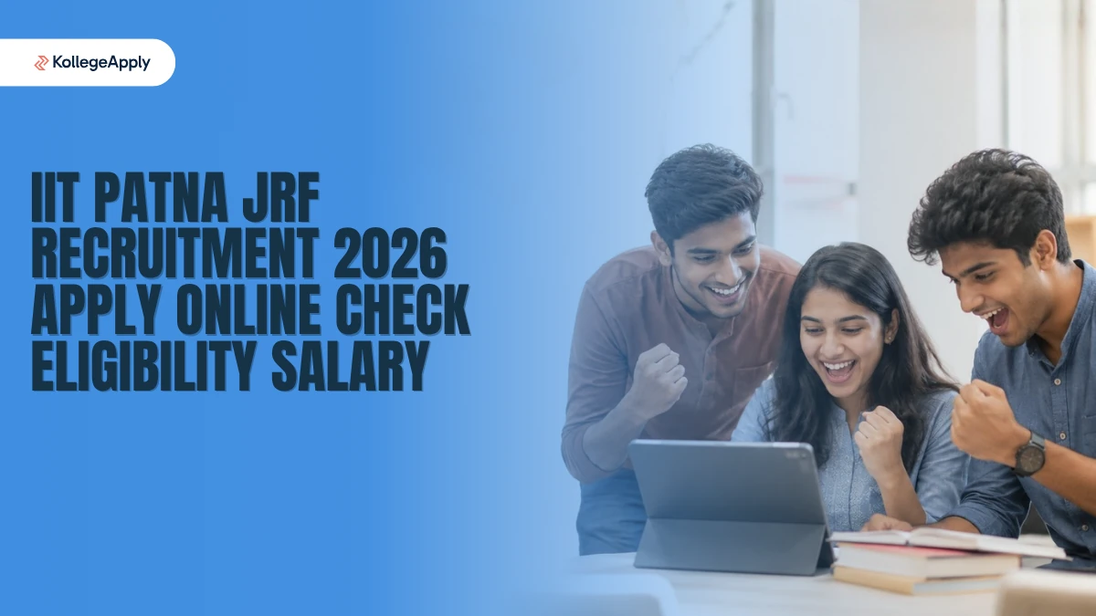 IIT Patna JRF Recruitment 2026 Apply Online Check Eligibility Salary