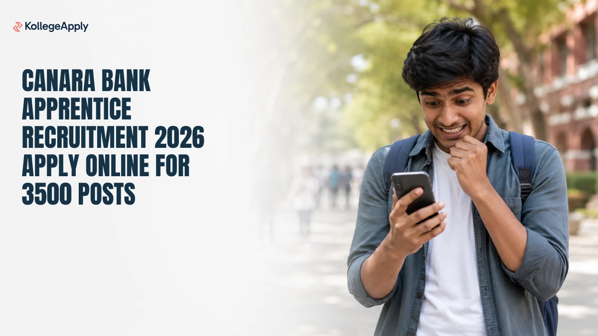Canara Bank Apprentice Recruitment 2026 Apply Online for 3500 Posts
