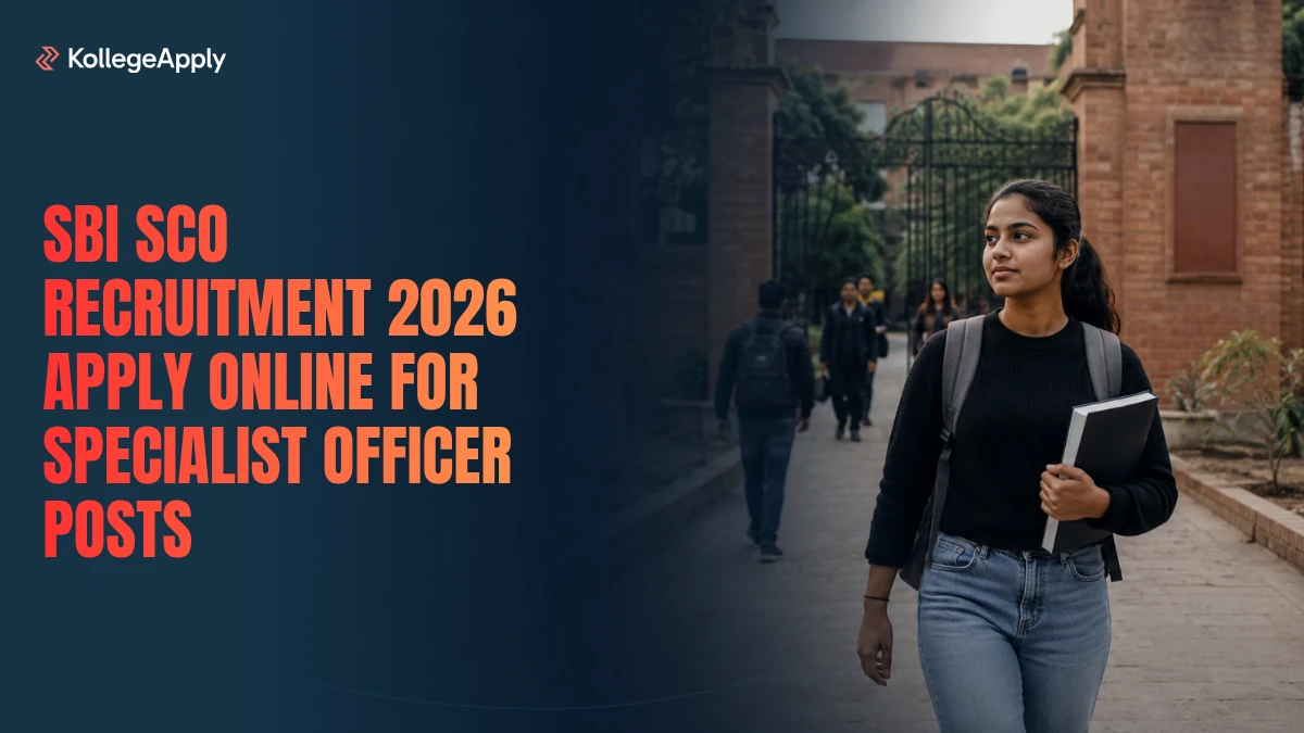 SBI SCO Recruitment 2026 Apply Online for Specialist Officer Posts