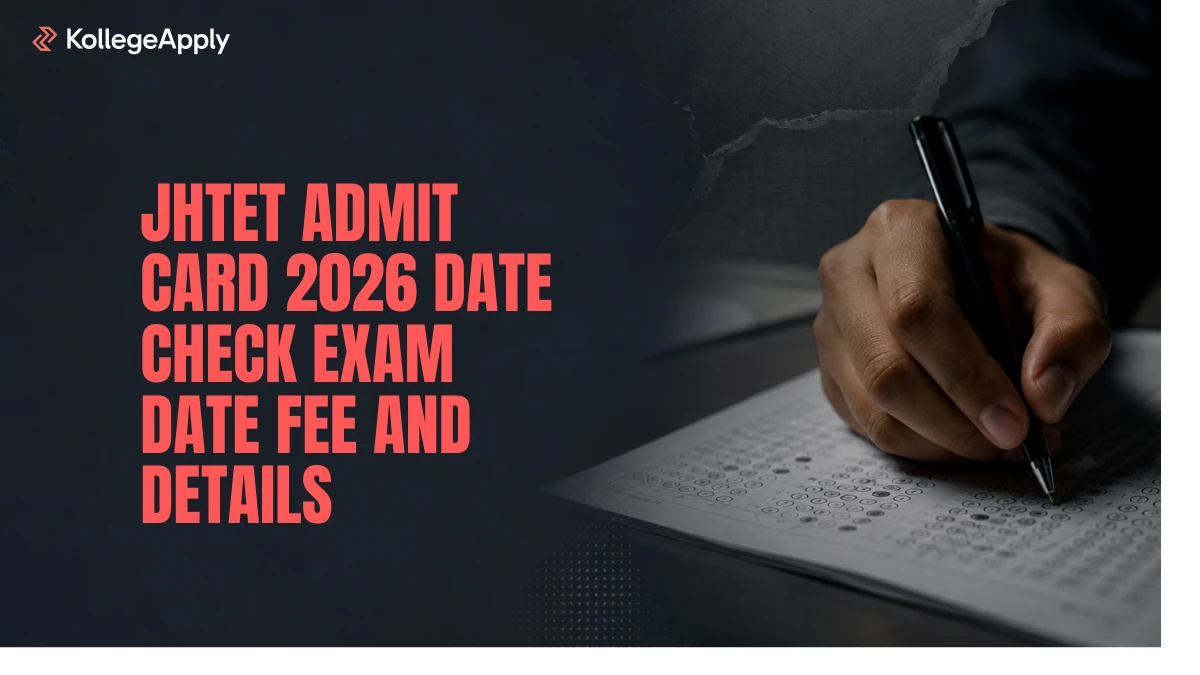 JHTET Admit Card 2026 Date Check Exam Date Fee and Details    