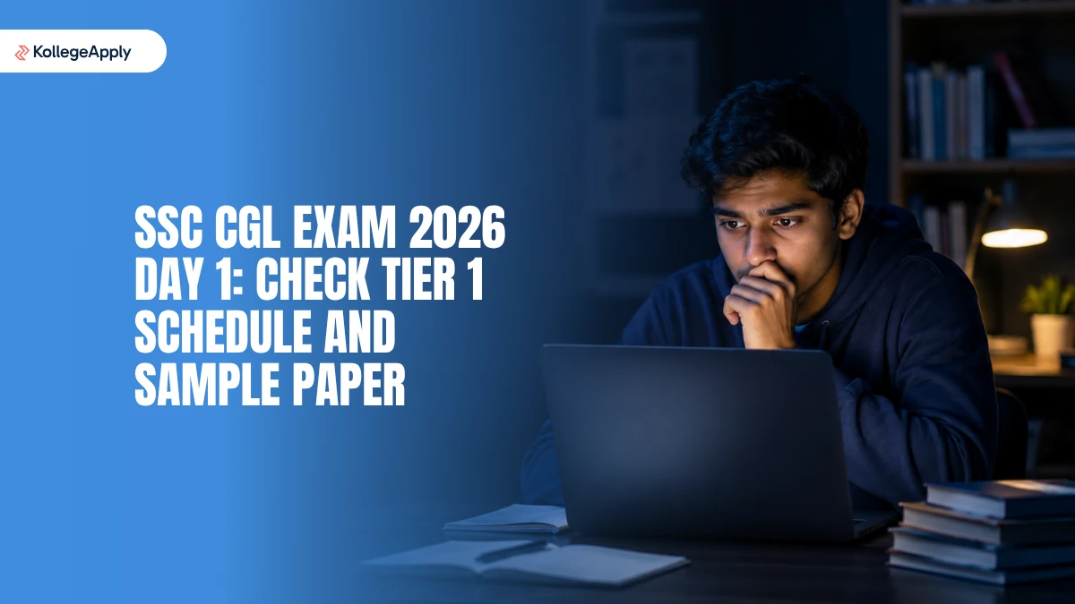 SSC CGL Exam 2026 Day 1: Check Tier 1 Schedule and Sample Paper