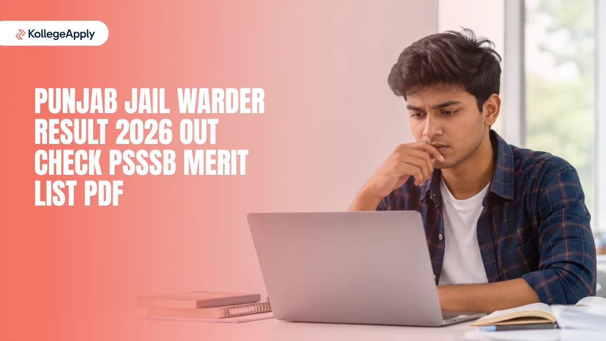 Punjab Jail Warder Result 2026 Out Check PSSSB Merit List PDF