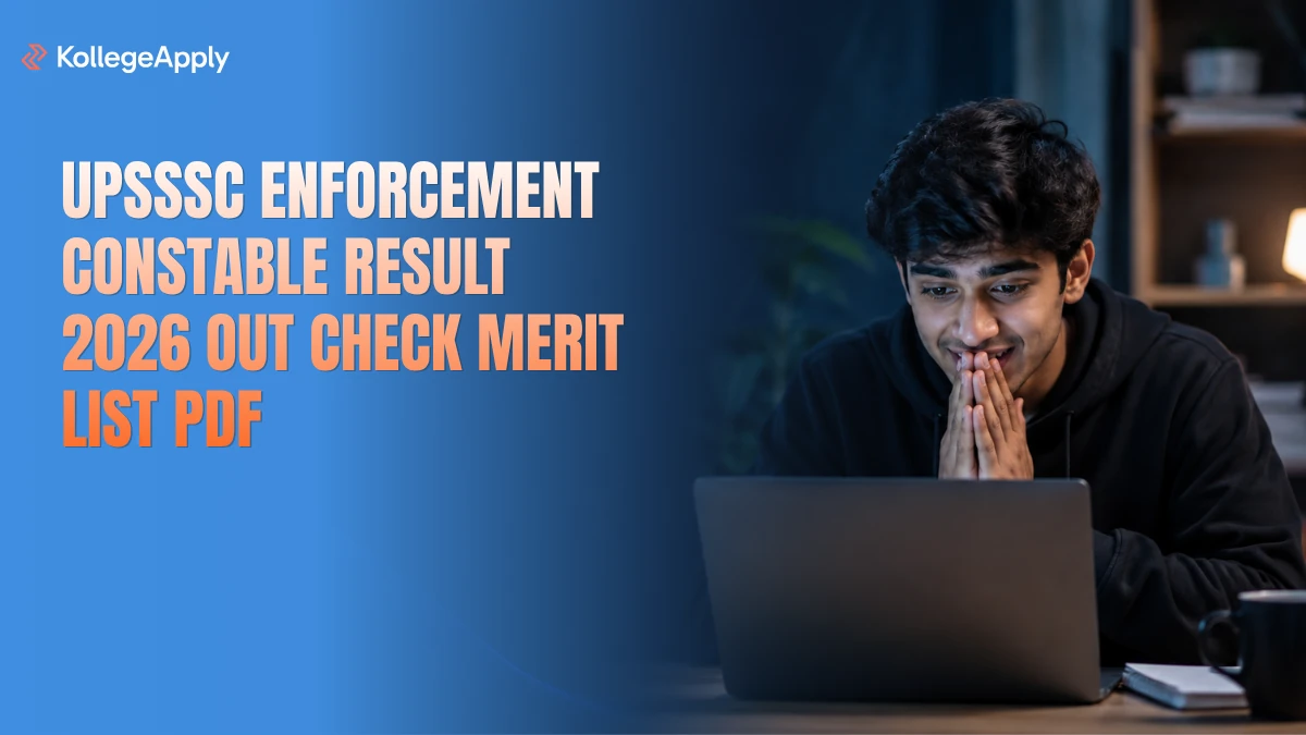 UPSSSC Enforcement Constable Result 2026 Out                 