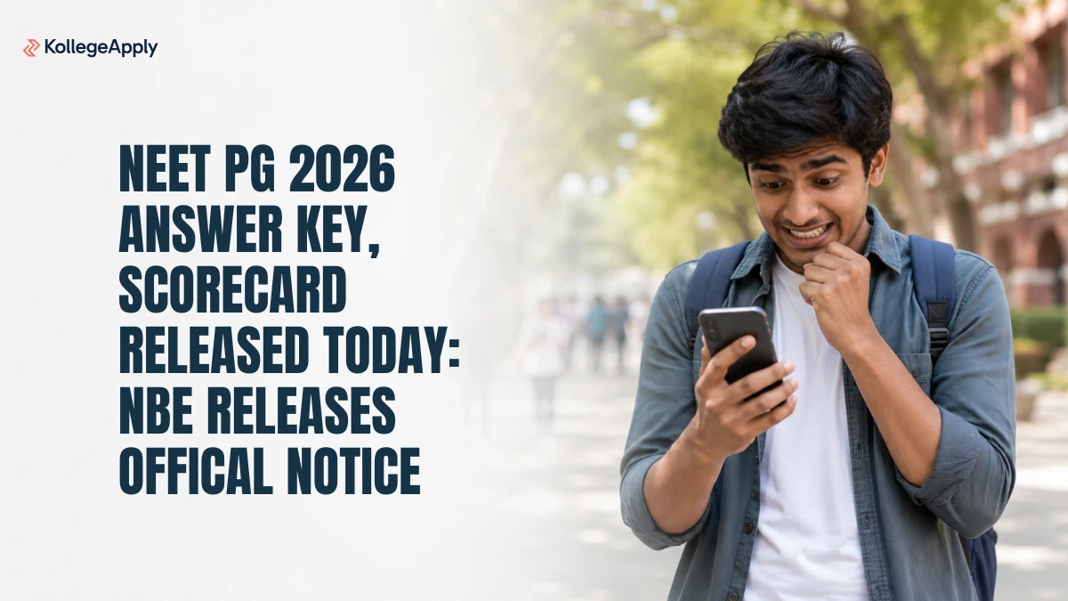 NEET PG 2026 Answer Key & Scorecard Anytime Soon: NBE Released Official Notice          