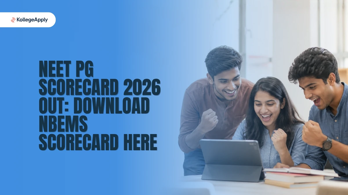 NEET PG Scorecard 2026 Out: Download NBEMS Scorecard Online Here