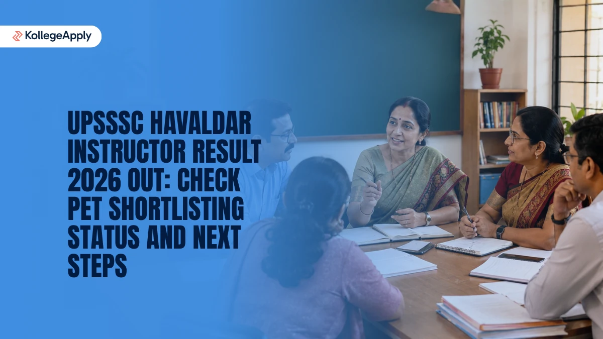 UPSSSC Havaldar Instructor Result 2026 Out: Check PET Shortlist