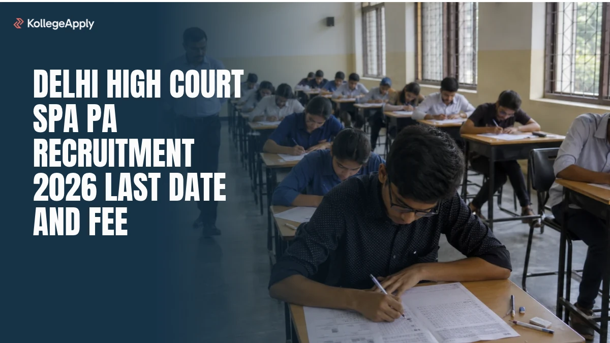 Delhi High Court SPA PA Recruitment 2026 Last Date and Fee         