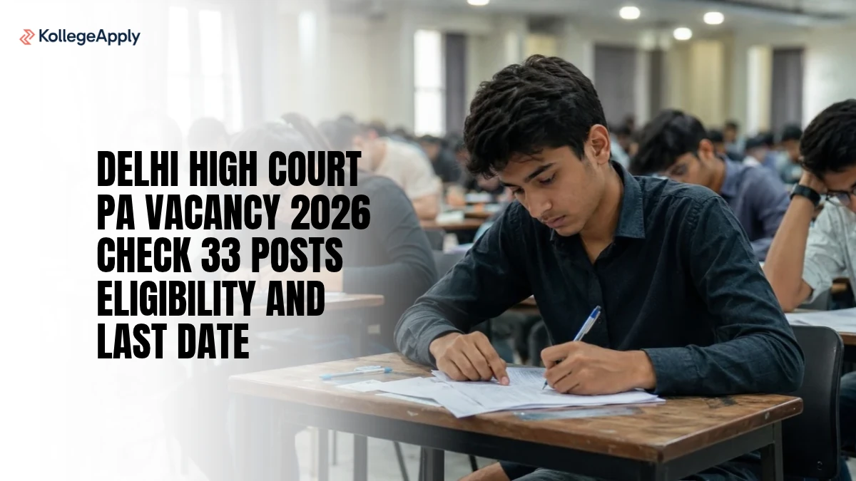 Delhi High Court PA Vacancy 2026 Check 33 Posts Eligibility and Last Date